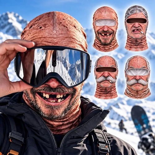 Gesichtsbalaclava - , 3d