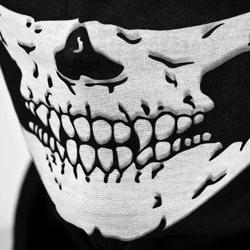 Bandana army biker skull - bandana,