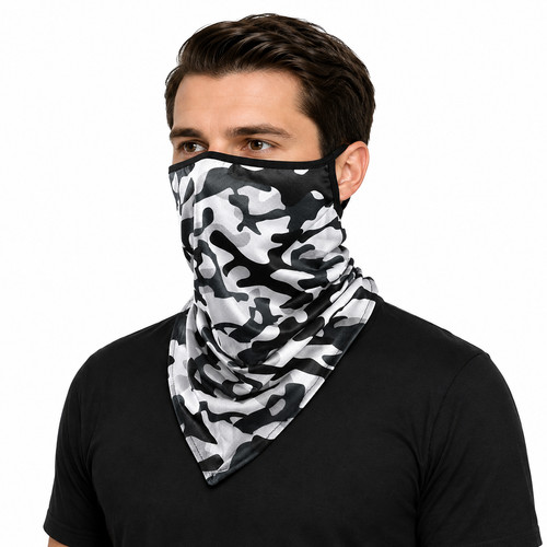 Skull totenkopf bandana - skull, camo