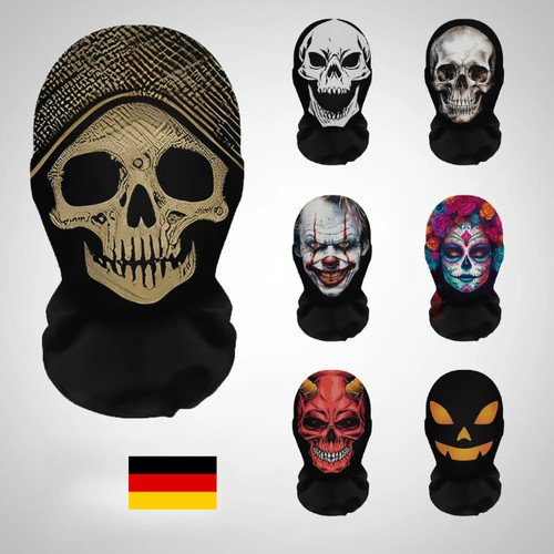 Ghost maske skelett motorrad - ghost,